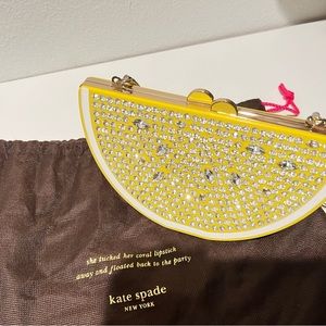 Kate Spade lemon purse